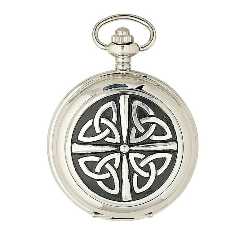 Trinity Knot Mechanical Celtic Pocket Watch Scotland House,