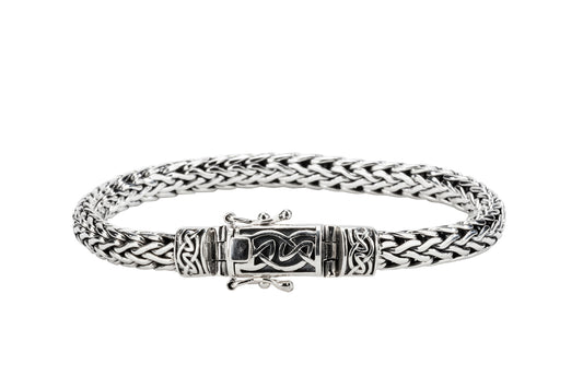 Dragon Weave Eternity Clasp Bracelet