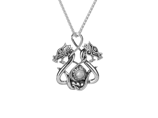 Doubled Headed Dragon Pendant