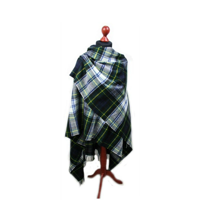 Tartan Plaid Merino Wool Shawl Wraps Scotland House,