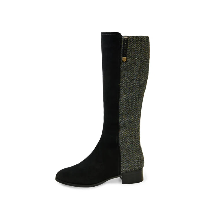 Roxburgh Harris Tweed & Sheepskin Boots [3 Colors]