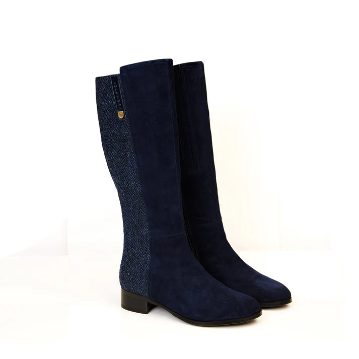 Roxburgh Harris Tweed & Sheepskin Boots [3 Colors]
