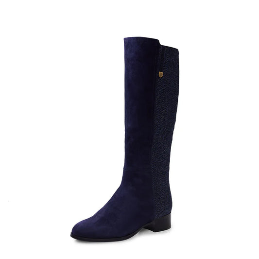 Roxburgh Harris Tweed & Sheepskin Boots [3 Colors]