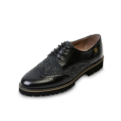 Women's Harris Tweed Brogues [5 Colors]