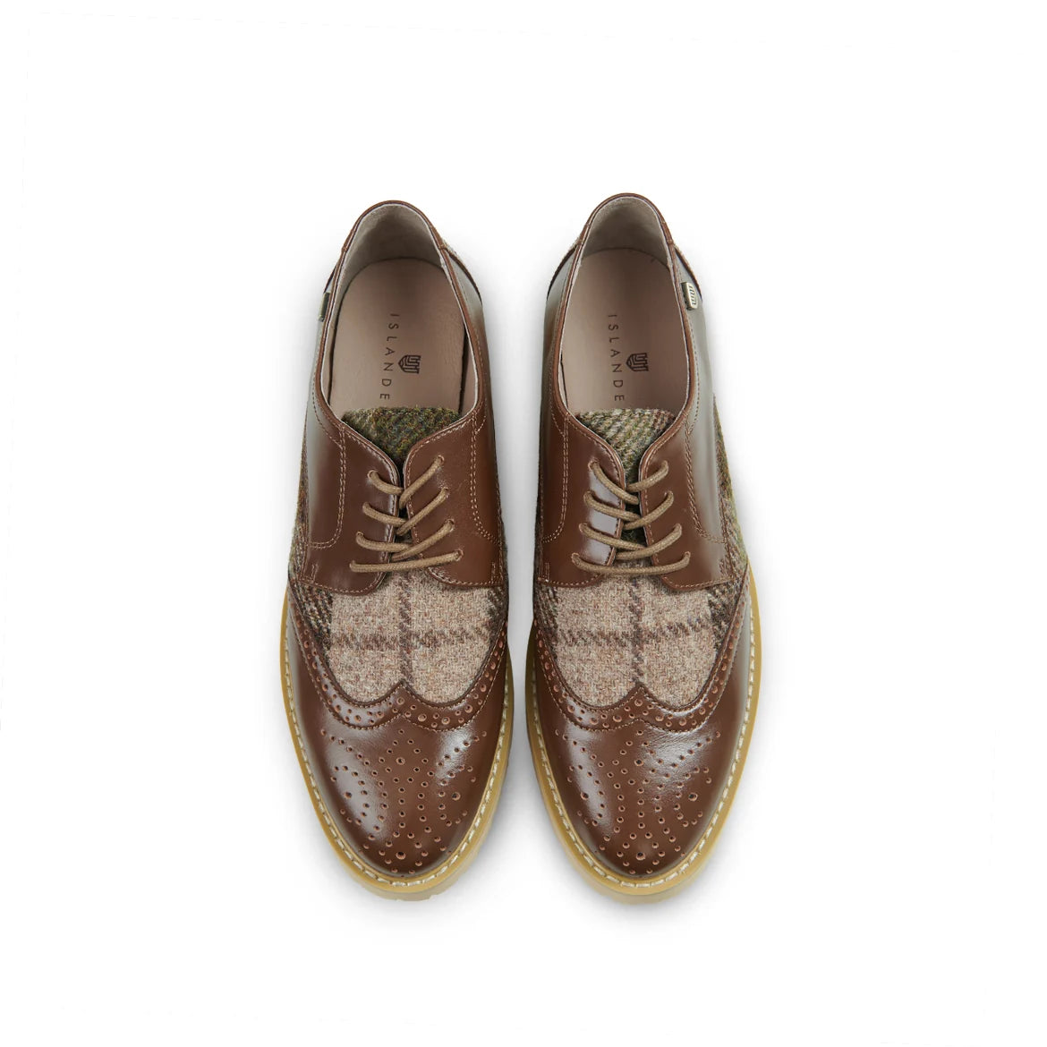 Women's Harris Tweed Brogues [5 Colors]