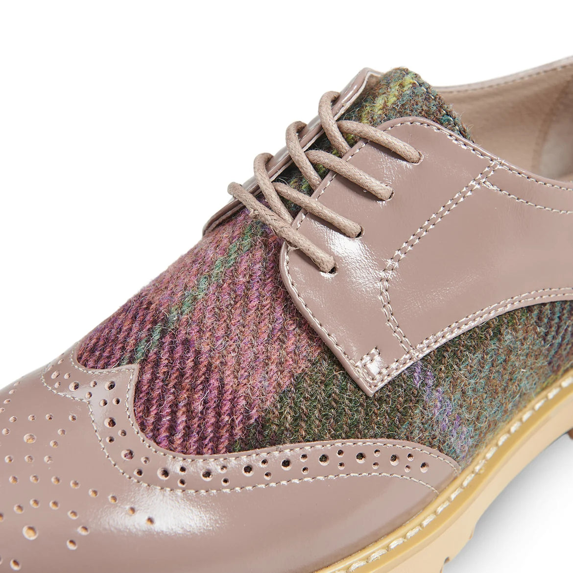 Women's Harris Tweed Brogues [5 Colors]