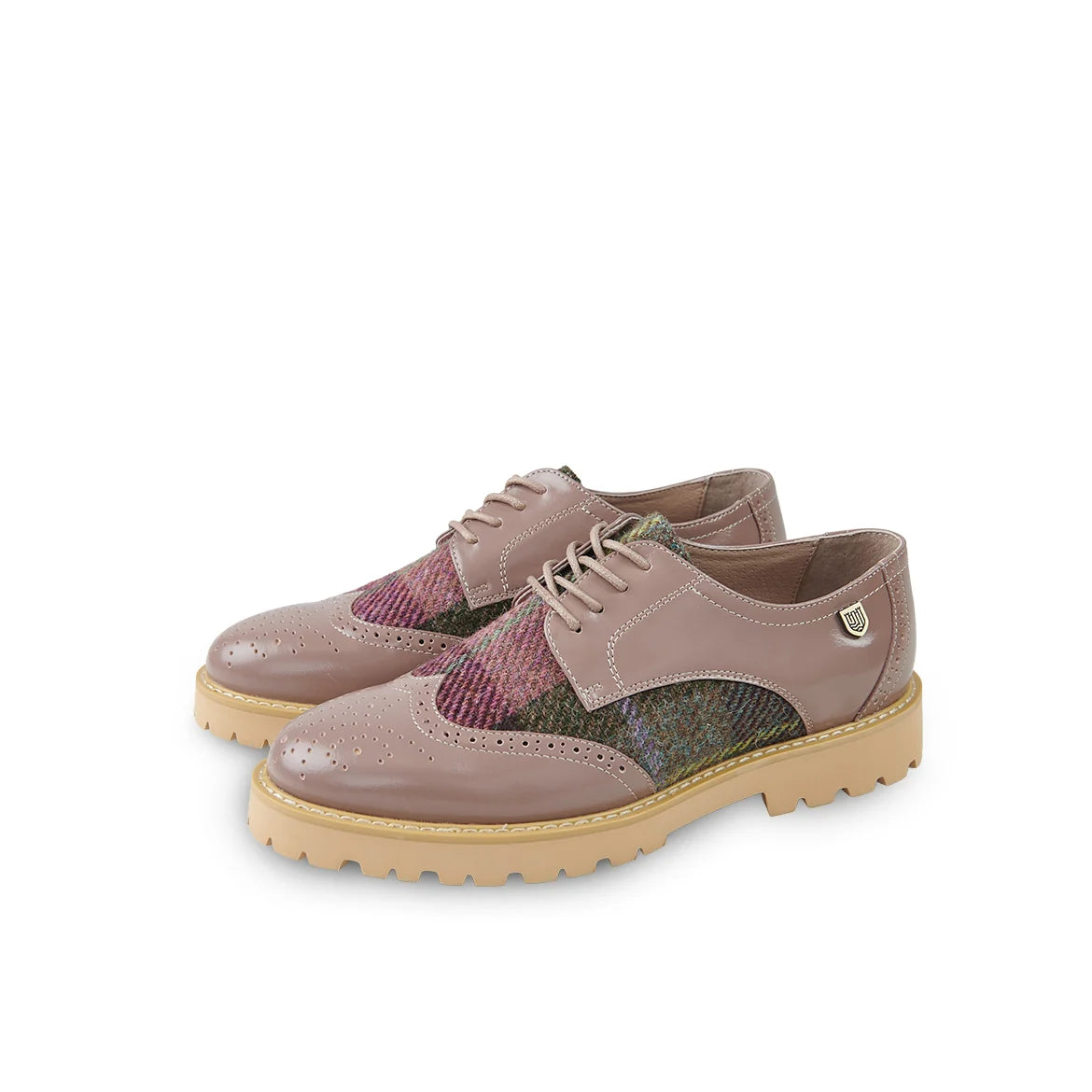 Women's Harris Tweed Brogues [5 Colors]