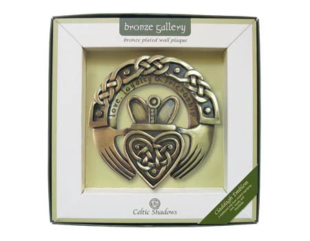 Claddagh Ring Emblem Wall Plaque