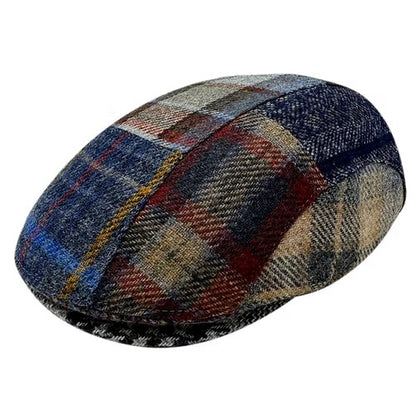 Drivers Patchwork Cap Baxter Patchwork Wool Driving Cap – Scotland House, Ltd.