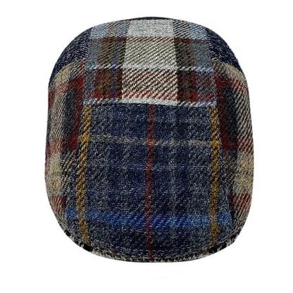 Drivers Patchwork Cap Baxter Patchwork Wool Driving Cap – Scotland House, Ltd.