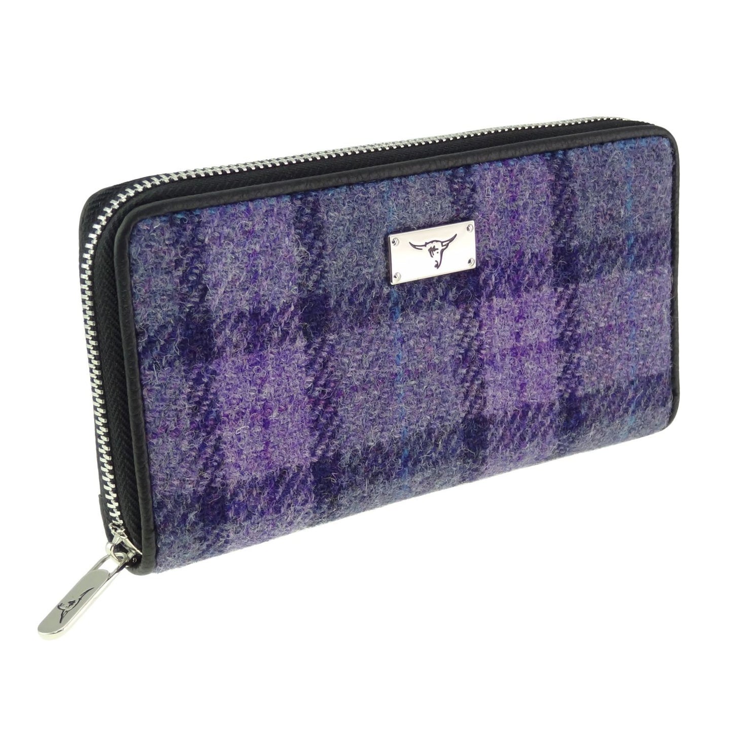 Harris Tweed Long Zip Wallet [22 Colors]