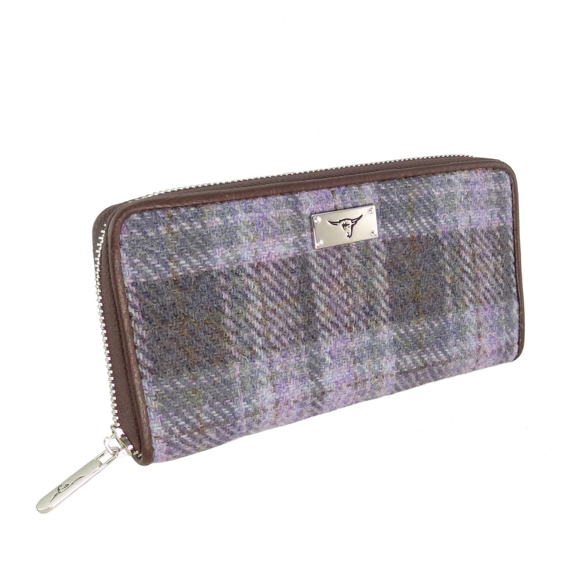 Harris Tweed Long Zip Wallet [7 Colors]