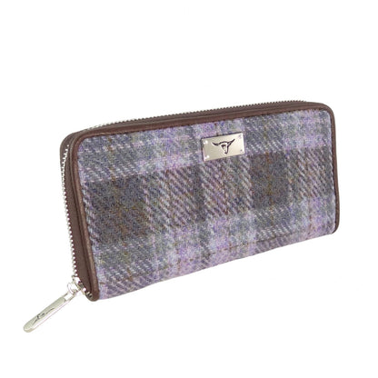 Harris Tweed Long Zip Wallet [7 Colors]