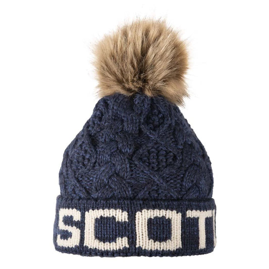 Aran Diamond Cable Scotland Beanie [2 Colors]