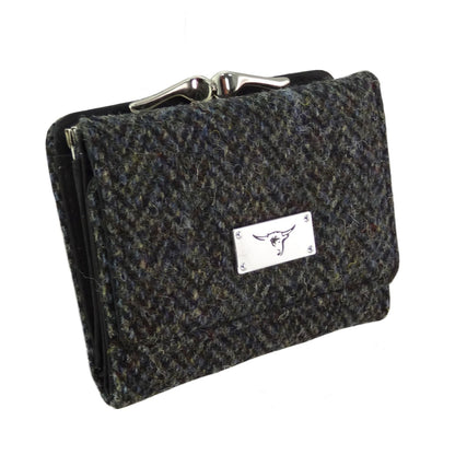 Harris Tweed Small Clasp Purse [7 Colors]