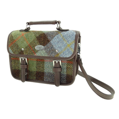 Bervie Harris Tweed Mini Satchel