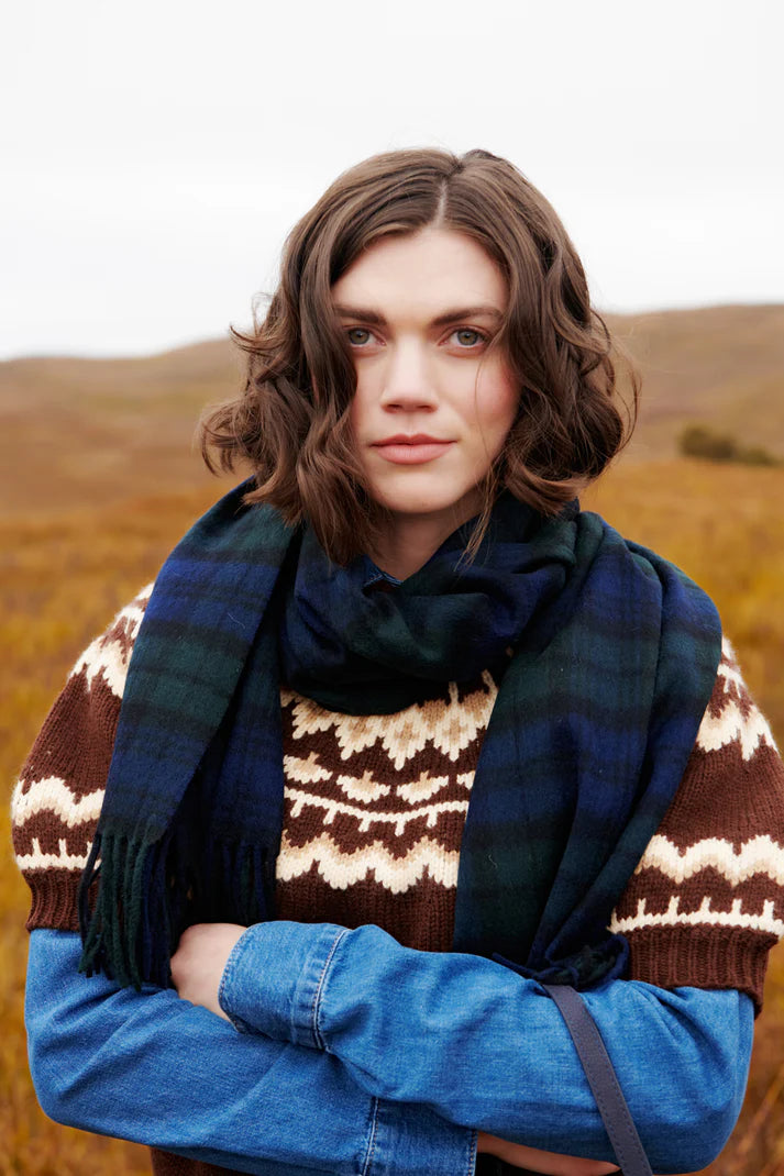Islander Lambswool Scarf | 2 Sizes [10 Colors]