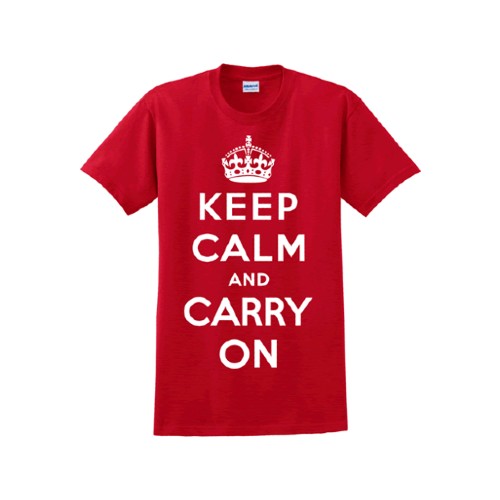 Keep Calm And Carry On T-Shirt