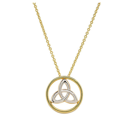 14KT Gold Vermeil Trinity Necklace