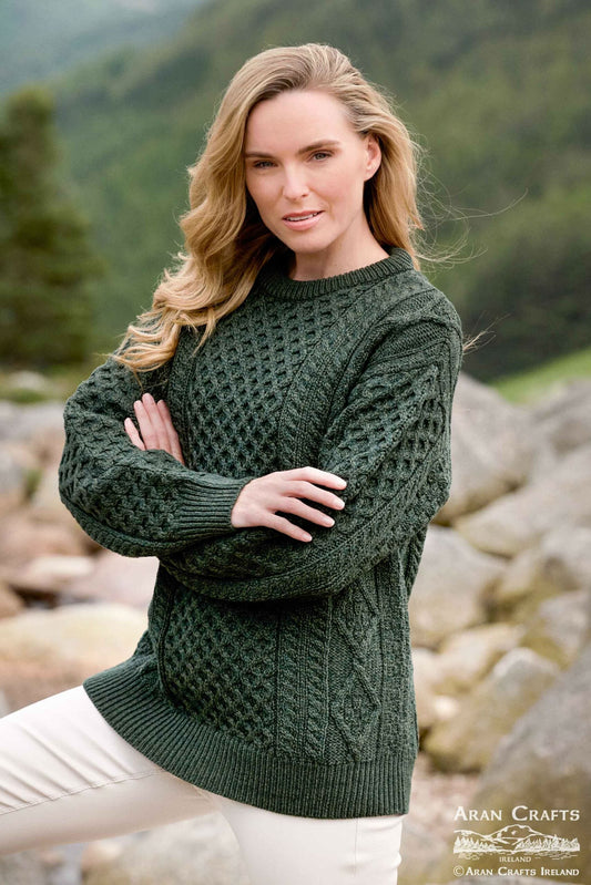 Kilronan Super Soft Aran Unisex Sweater [2 Colors]