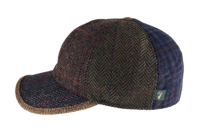 Tweed Patch Baseball Cap