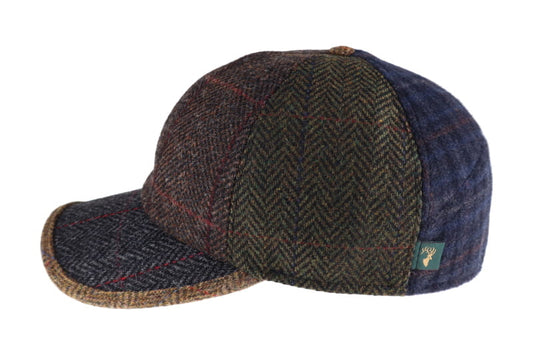 Tweed Patch Baseball Cap