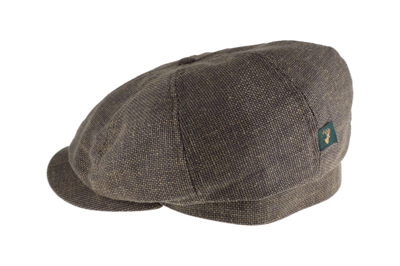 8-Panel Linen Driving Cap