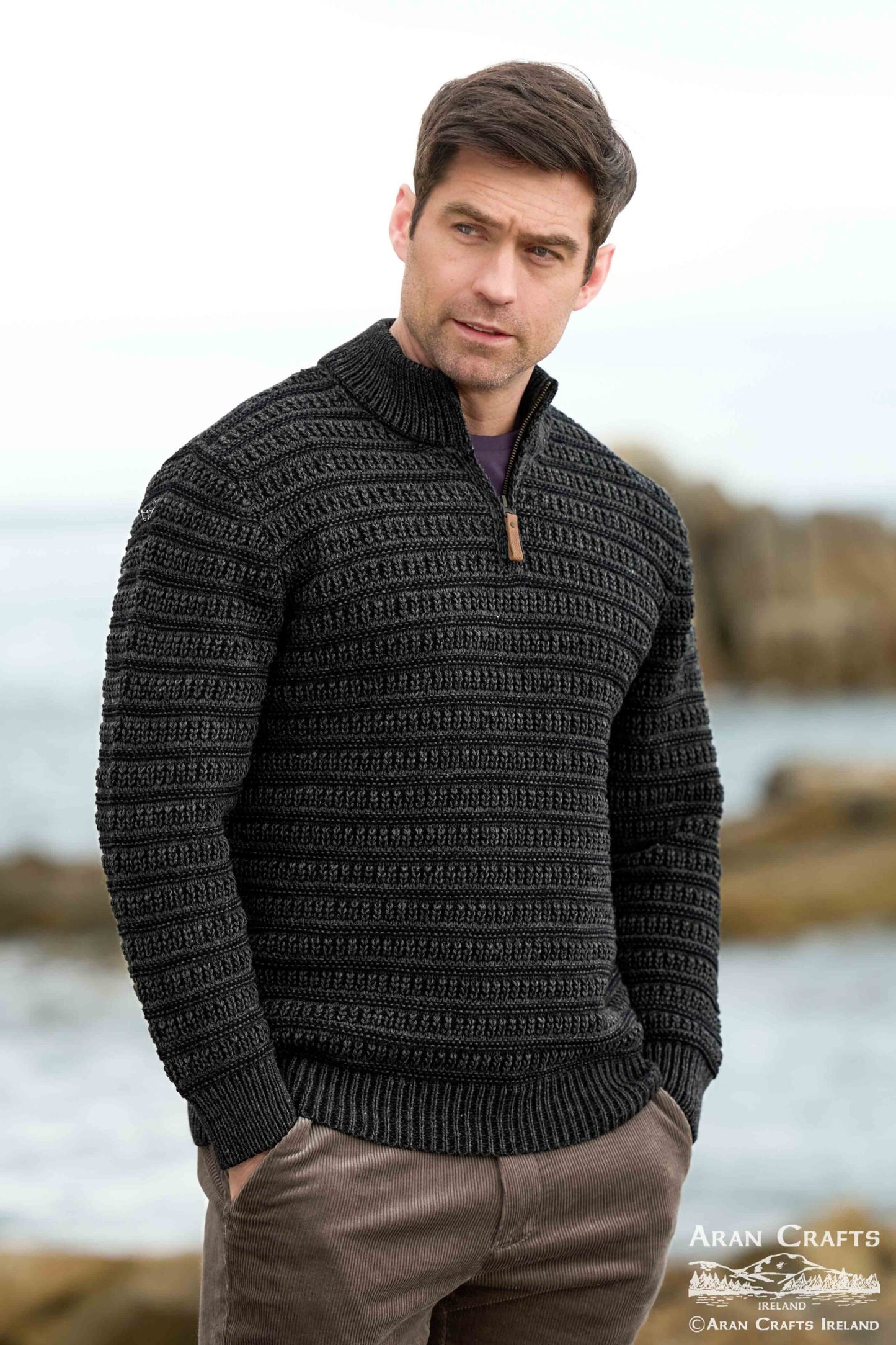 Fanore Plated Quarter Zip Sweater | NEW [2 Colors]