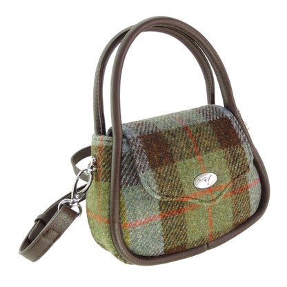 Harris Tweed ‘Buchan’ Round Mini Handbag