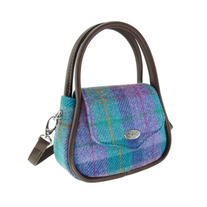 Harris Tweed ‘Buchan’ Round Mini Handbag
