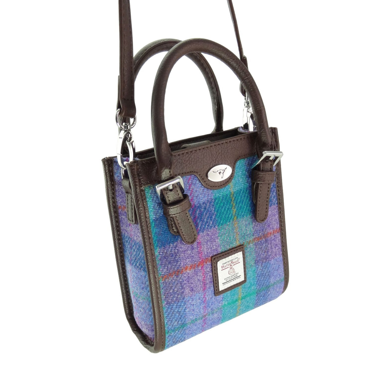 Harris Tweed ‘Keltie’ Tall Mini Tote Bag