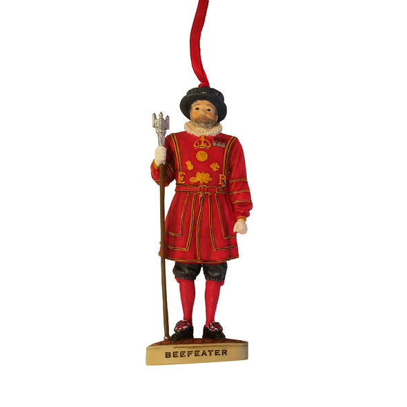 Limited Edition British Christmas Ornament [Beefeater]