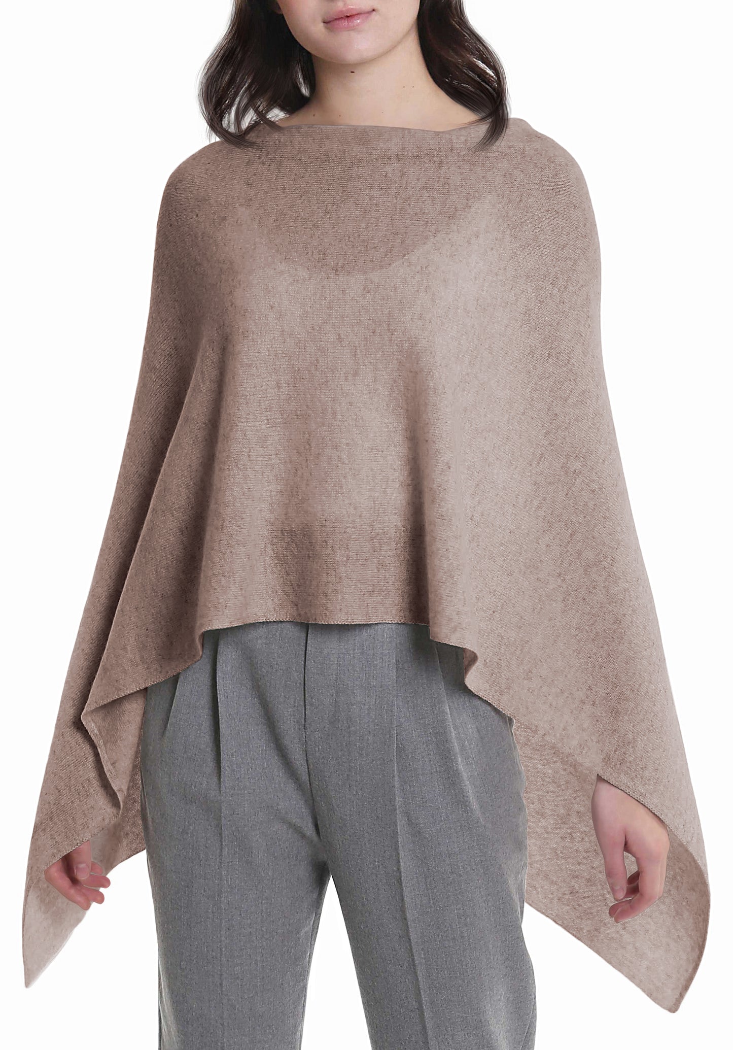 Cashmere Poncho and Dress Topper (15 Colors]