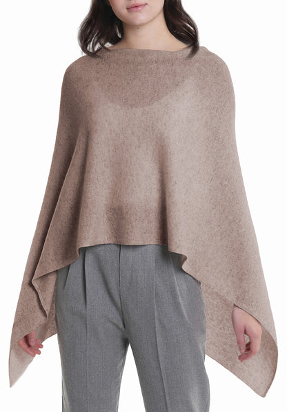 Cashmere Poncho and Dress Topper (15 Colors]