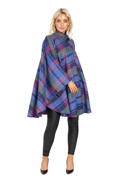 Donegal Tweed Toggle Cape [ 2 Colors ]