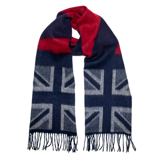 Union Jack Classic Brushed Wool Scarf