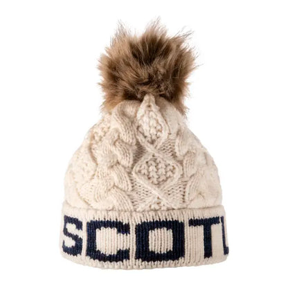 Aran Diamond Cable Scotland Beanie [2 Colors]