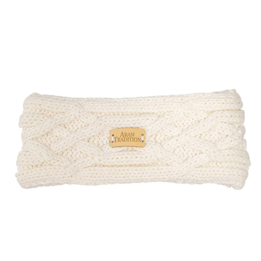 Aran Cable Knitted Headband
