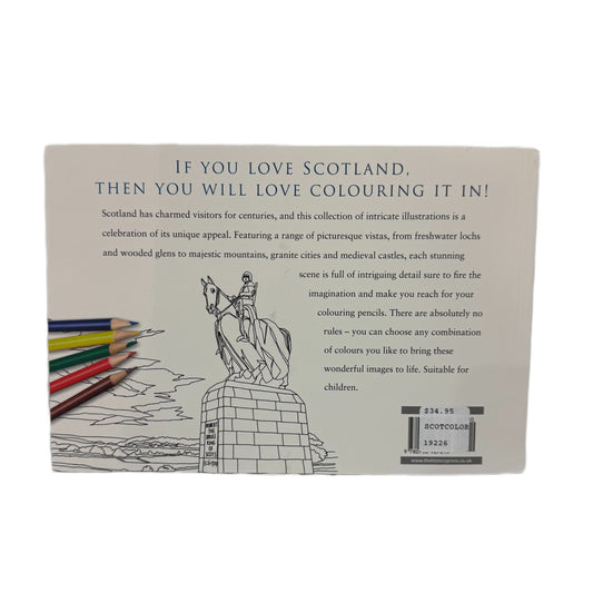 The Scotland Colouring Book
