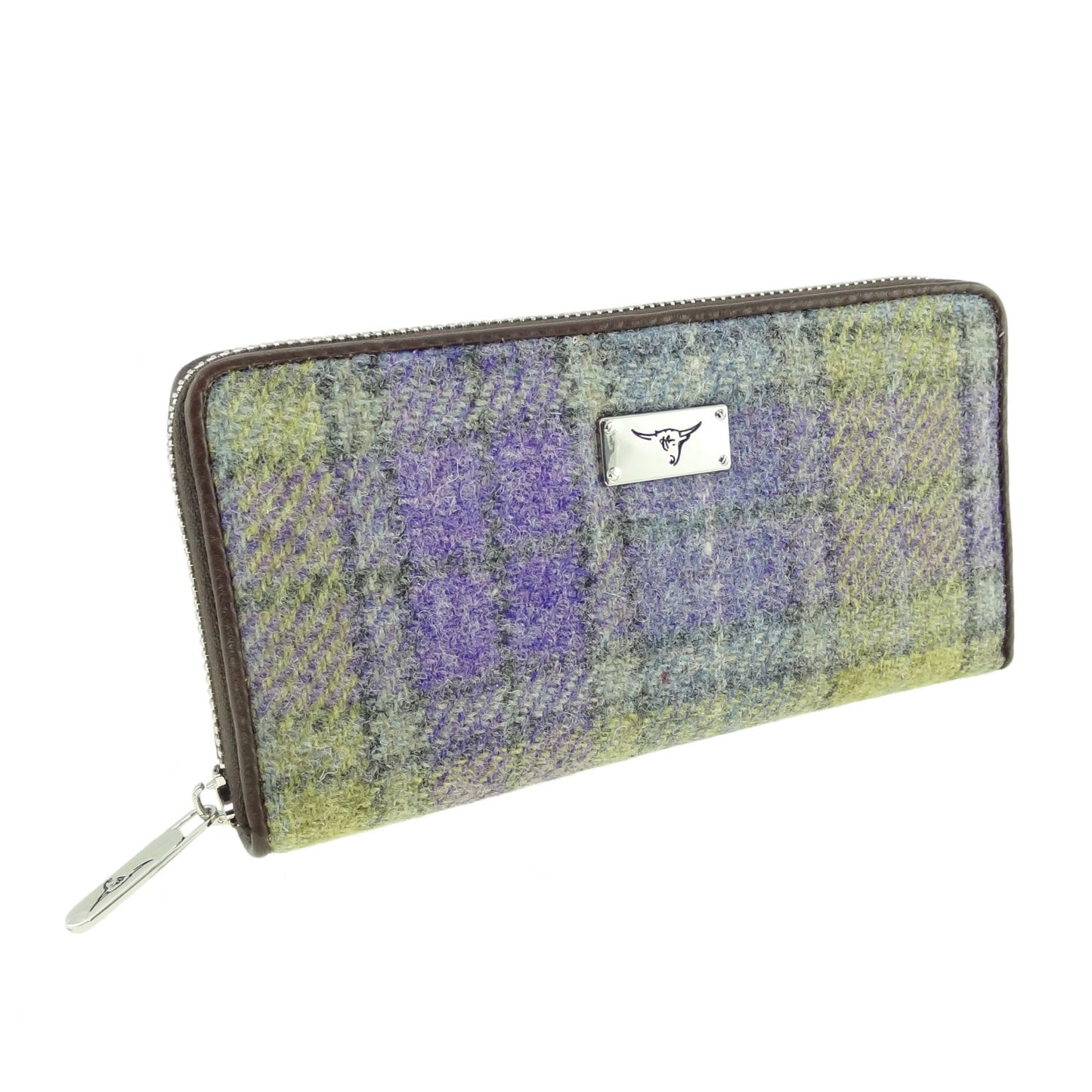 Harris Tweed Long Zip Wallet [22 Colors]