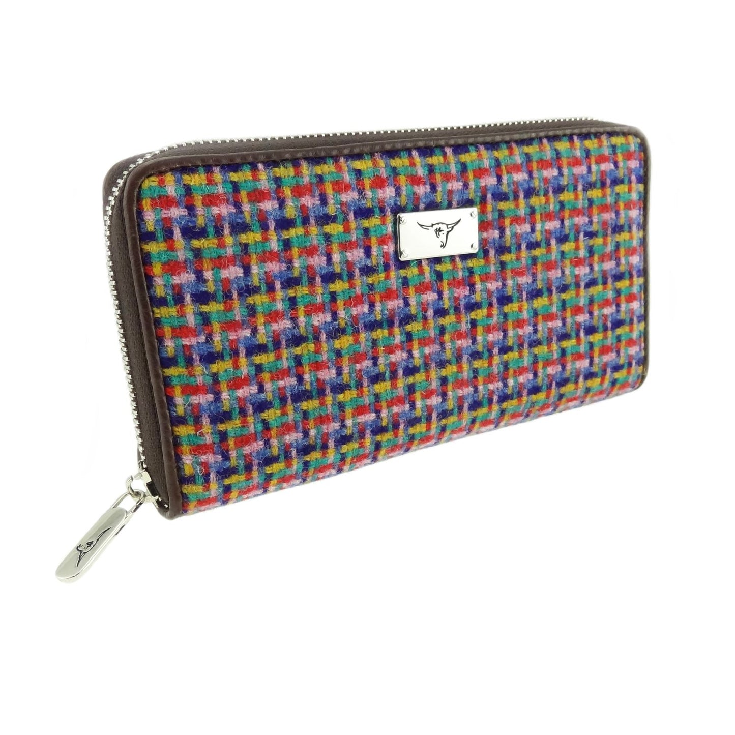 Harris Tweed Long Zip Wallet [22 Colors]