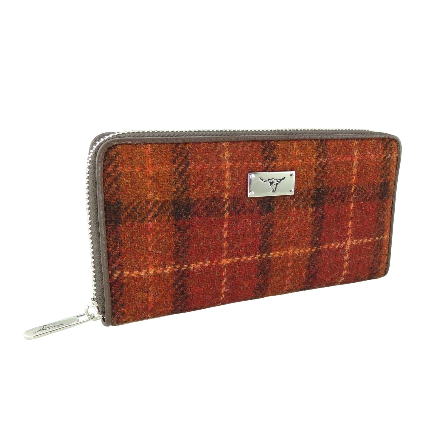 Harris Tweed Long Zip Wallet [22 Colors]