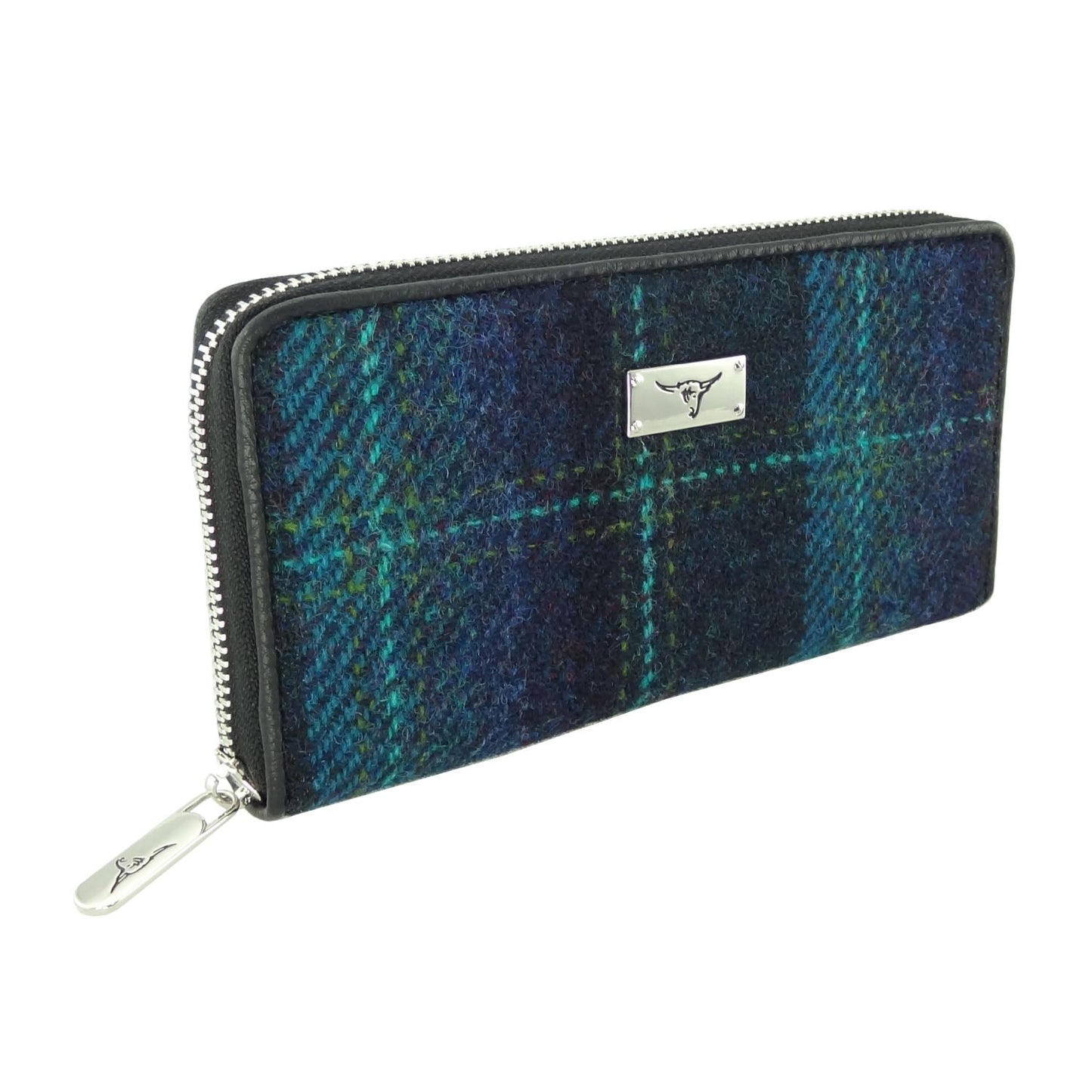 Harris Tweed Long Zip Wallet [22 Colors]