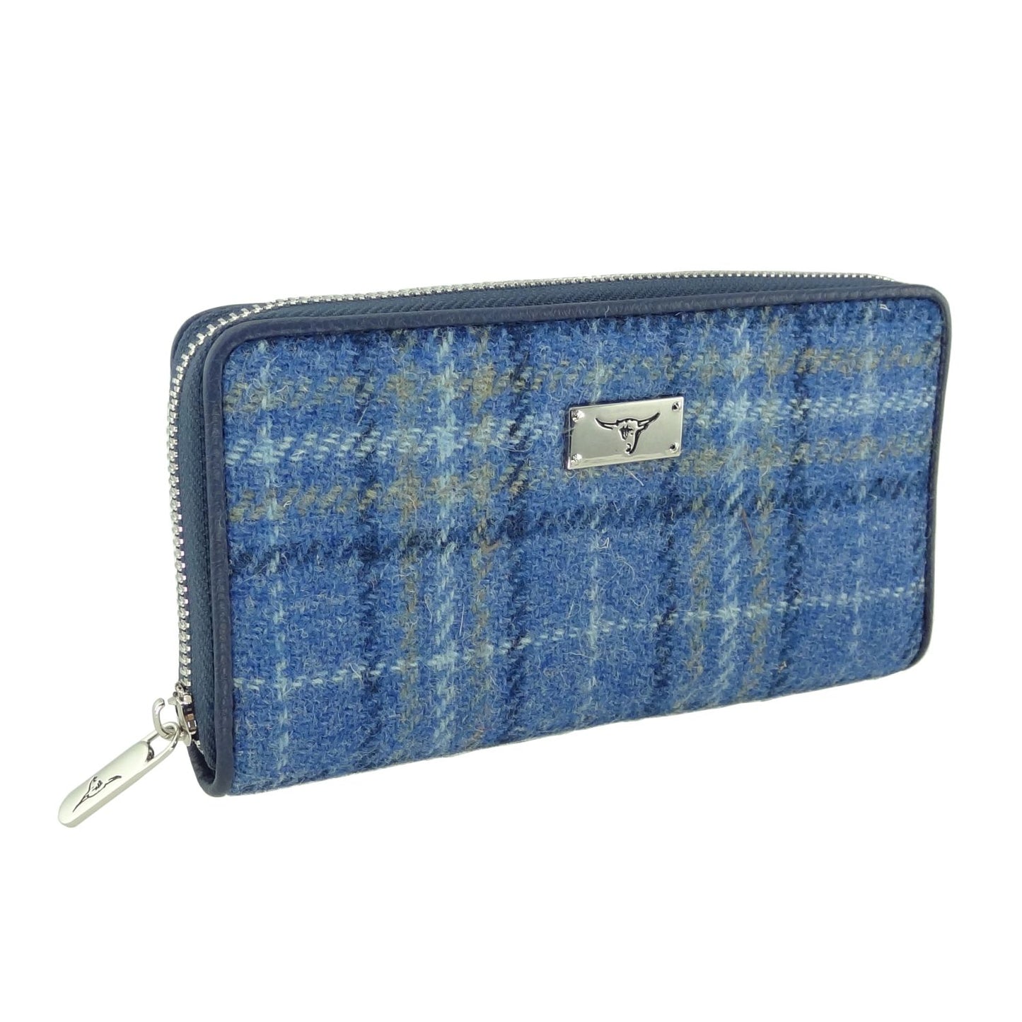 Harris Tweed Long Zip Wallet [22 Colors]