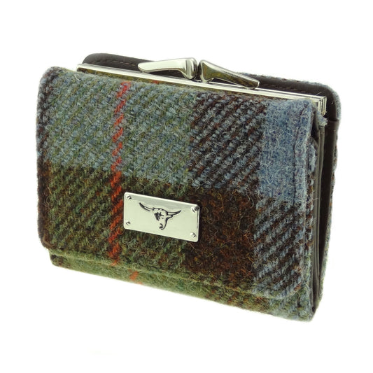 Harris Tweed Small Clasp Purse [7 Colors]
