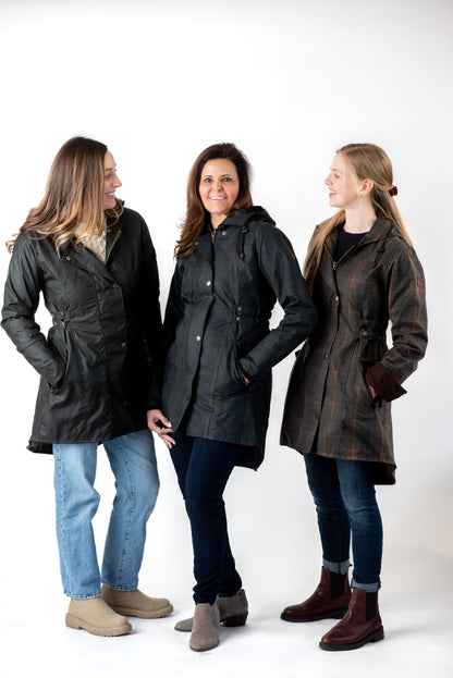 Katrina Waxed Cotton Jacket [4 Colors]