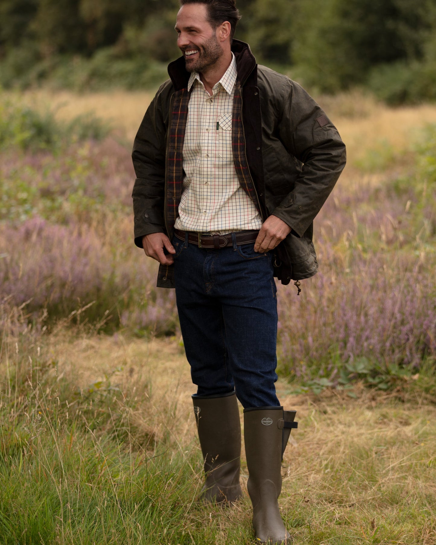 Kingsbridge Padded Wax Antique Jacket [3 Colors]