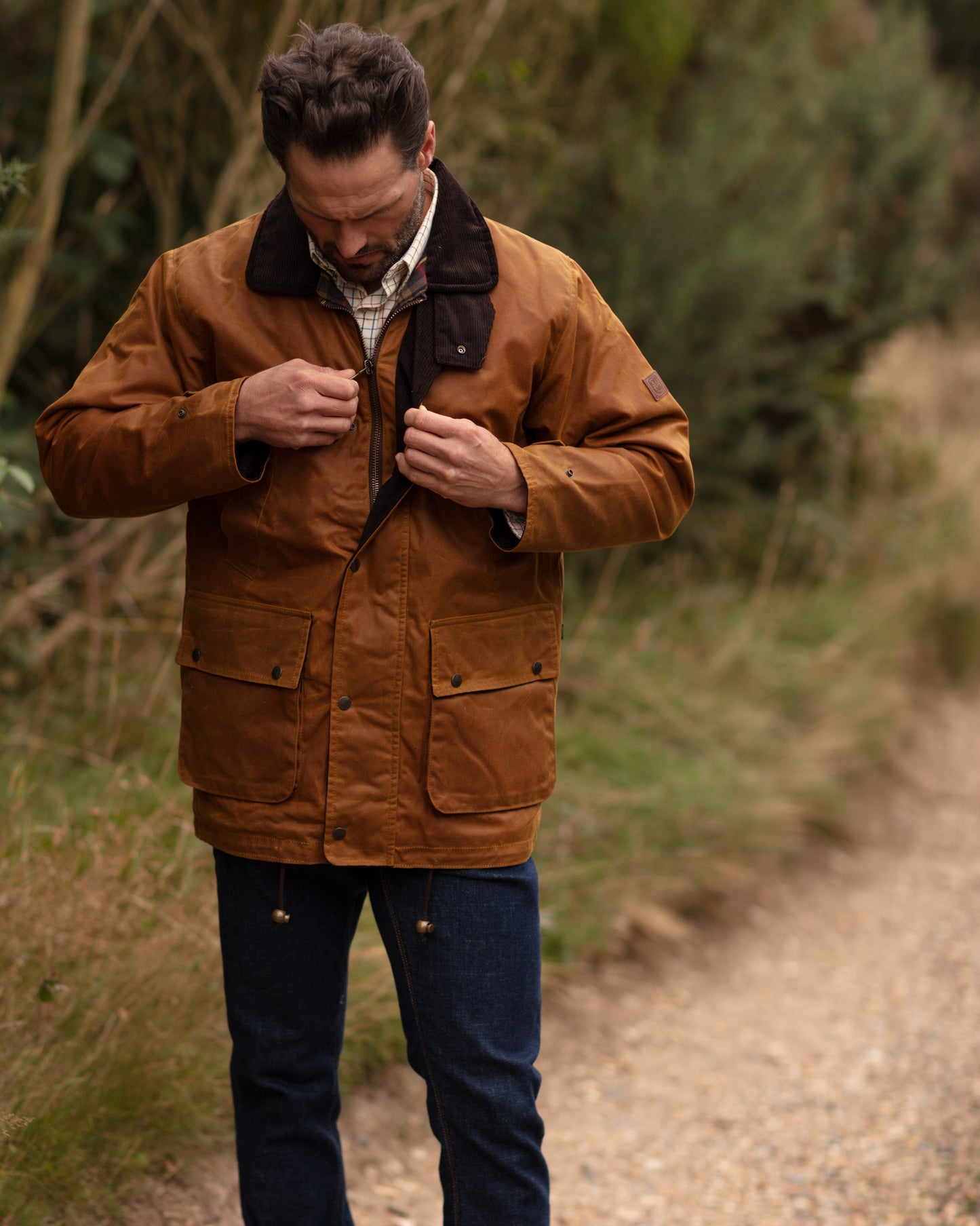 Kingsbridge Padded Wax Antique Jacket [3 Colors]