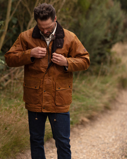Kingsbridge Padded Wax Antique Jacket [3 Colors]
