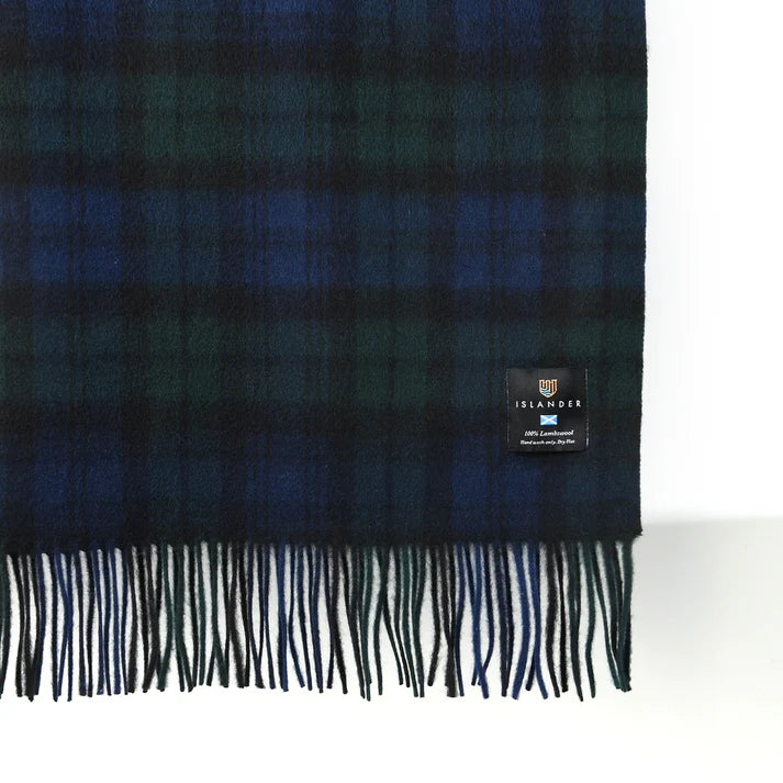 Lambswool Tartan Blanket [3 Colors]